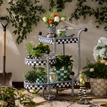 Cargar imagen en el visor de la galería, Gambit Check Outdoor Bar Cart