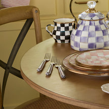 Cargar imagen en el visor de la galería, Courtly Check Bistro Flatware 5 Piece Place Setting