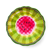 Cargar imagen en el visor de la galería, Watermelon Melamine Serving Bowl
