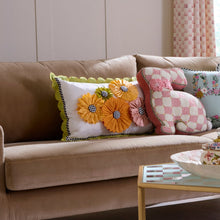 Cargar imagen en el visor de la galería, Spring Bouquet Scalloped Lumbar Pillow