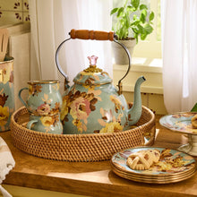 Cargar imagen en el visor de la galería, Wild Rose Slate 3 Quart Tea Kettle