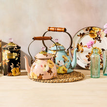 Cargar imagen en el visor de la galería, Wild Rose Slate 3 Quart Tea Kettle