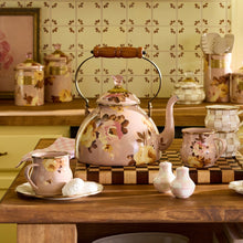 Cargar imagen en el visor de la galería, Wild Rose Mauve 3 Quart Tea Kettle