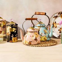 Cargar imagen en el visor de la galería, Wild Rose Mauve 2 Quart Tea Kettle