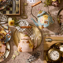 Cargar imagen en el visor de la galería, Wild Rose Mauve 2 Quart Tea Kettle