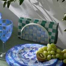 Cargar imagen en el visor de la galería, Sky Check Napkin Holder