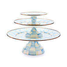 Cargar imagen en el visor de la galería, Sky Check Large Pedestal Platter