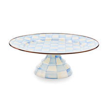 Cargar imagen en el visor de la galería, Sky Check Large Pedestal Platter