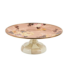 Cargar imagen en el visor de la galería, Wild Rose Mauve Small Pedestal Platter