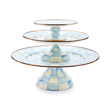 Cargar imagen en el visor de la galería, Sky Check Mini Pedestal Platter