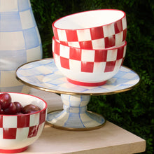 Cargar imagen en el visor de la galería, Sky Check Mini Pedestal Platter