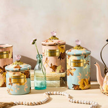Cargar imagen en el visor de la galería, Wild Rose Mauve Medium Canister