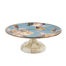 Cargar imagen en el visor de la galería, Wild Rose Slate Small Pedestal Platter