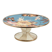 Cargar imagen en el visor de la galería, Wild Rose Slate Mini Pedestal Platter