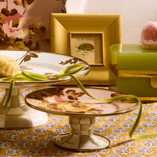Cargar imagen en el visor de la galería, Wild Rose Mauve Mini Pedestal Platter