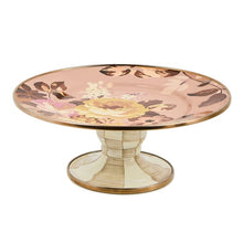 Cargar imagen en el visor de la galería, Wild Rose Mauve Mini Pedestal Platter