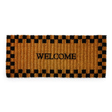 Cargar imagen en el visor de la galería, Welcome Checked Double Door Entrance Mat
