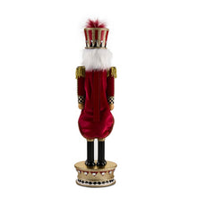 Cargar imagen en el visor de la galería, Traditional Christmas Wood Nutcracker