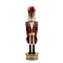 Cargar imagen en el visor de la galería, Traditional Christmas Wood Nutcracker
