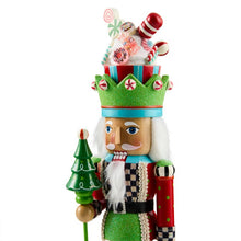 Cargar imagen en el visor de la galería, Confetti Christmas Wood Nutcracker