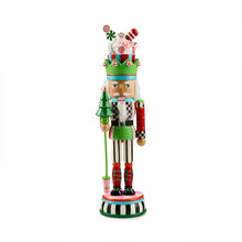 Cargar imagen en el visor de la galería, Confetti Christmas Wood Nutcracker