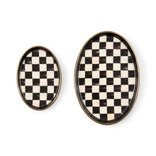 Cargar imagen en el visor de la galería, Courtly Check Oval Trinket Dishes, Set of 2
