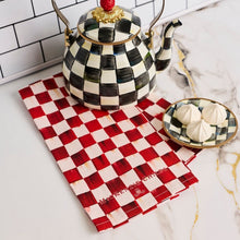 Cargar imagen en el visor de la galería, Cherry Check Printed Dish Towel