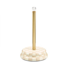 Cargar imagen en el visor de la galería, Mocha Check Paper Towel Holder