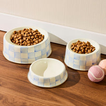 Cargar imagen en el visor de la galería, Sky Check Medium Pet Dish