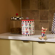 Cargar imagen en el visor de la galería, Courtly Check Pet Treat Jar