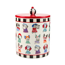 Cargar imagen en el visor de la galería, Courtly Check Pet Treat Jar