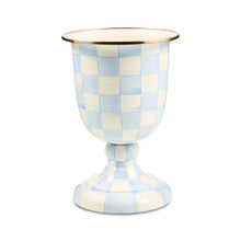 Cargar imagen en el visor de la galería, Sky Check Pedestal Vase