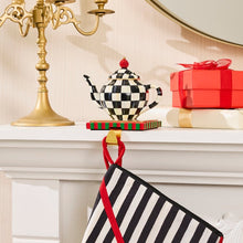 Cargar imagen en el visor de la galería, Courtly Check Teapot Stocking Holder