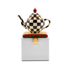 Cargar imagen en el visor de la galería, Courtly Check Teapot Stocking Holder