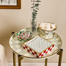 Cargar imagen en el visor de la galería, Cherry Check Cocktail Napkin Holder