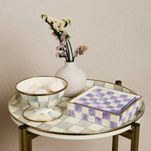 Cargar imagen en el visor de la galería, Violet Check Cocktail Napkin Holder