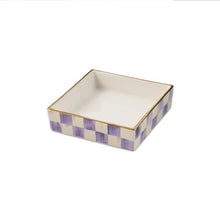 Cargar imagen en el visor de la galería, Violet Check Cocktail Napkin Holder