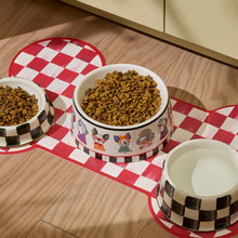 Cargar imagen en el visor de la galería, Courtly Check Ceramic Pet Dish