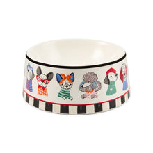 Cargar imagen en el visor de la galería, Courtly Check Ceramic Pet Dish