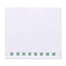 Cargar imagen en el visor de la galería, Washcloth with Sage Green Check Border