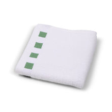 Cargar imagen en el visor de la galería, Washcloth with Sage Green Check Border