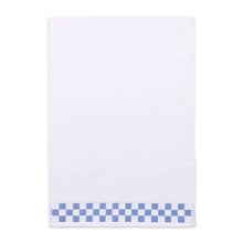 Cargar imagen en el visor de la galería, Hand Towel with French Blue Check Border