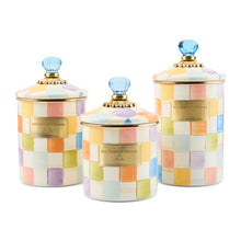 Cargar imagen en el visor de la galería, Confetti Check Canisters, Set of 3