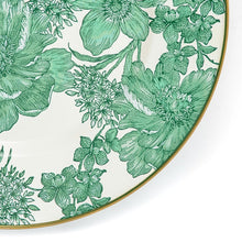 Cargar imagen en el visor de la galería, Emerald English Garden Dinner Plate