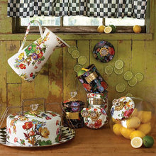 Cargar imagen en el visor de la galería, Flower Market Large Canister - White