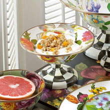 Cargar imagen en el visor de la galería, Flower Market Small Compote - White