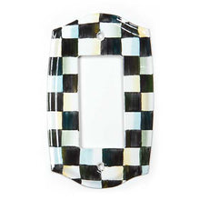 Cargar imagen en el visor de la galería, Courtly Check Enamel Switch Plate - Single Rocker