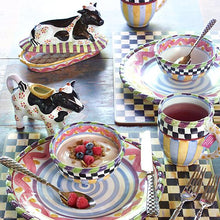 Cargar imagen en el visor de la galería, Courtly Check Cork Back Placemats - Set of 4