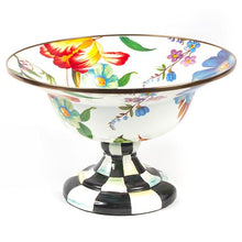 Cargar imagen en el visor de la galería, Flower Market Large Compote - White