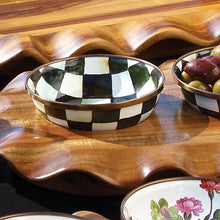 Cargar imagen en el visor de la galería, Courtly Check Enamel Relish Dish